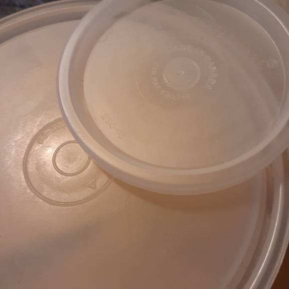 Vtg Tupperware {4 pack} #295 Tupperware Seal for 9oz Tumbler - Picture 12 of 15